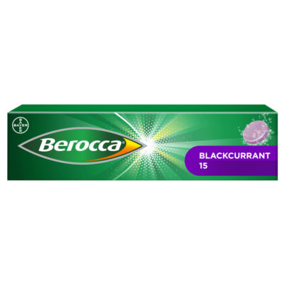 Blackcurrant Flavour 15 Sugar Free Effervescent Tablets thumbnail 2