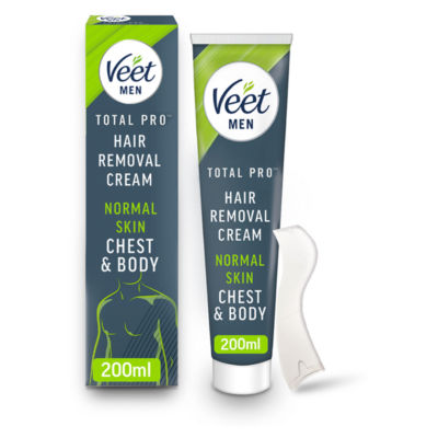 Men Hair Removal Cream Chest & Body Normal Skin 200ml thumbnail 2