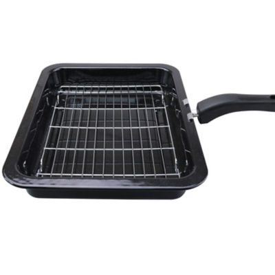 Roaster and Rack with Handle