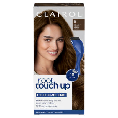 Root Touch-Up Permanent Hair Dye 5 Medium Brown thumbnail 2