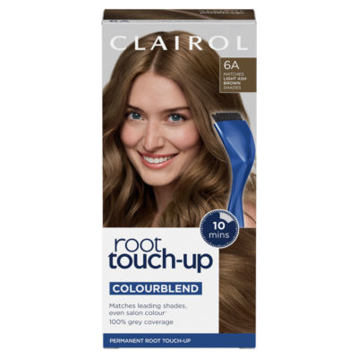Root Touch-Up Permanent Hair Dye 6A Light Ash Brown thumbnail 2