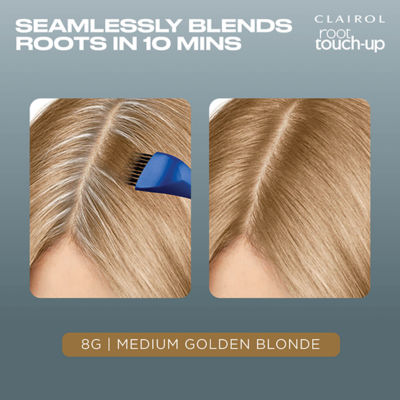Root Touch-Up Permanent Hair Dye 8G Medium Golden Blonde thumbnail 4