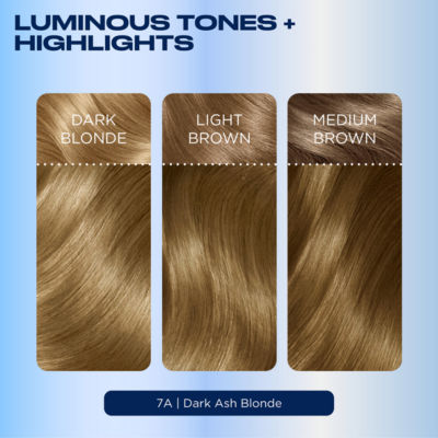 Nice'n Easy Permanent Hair Dye 7A Dark Ash Blonde thumbnail 4