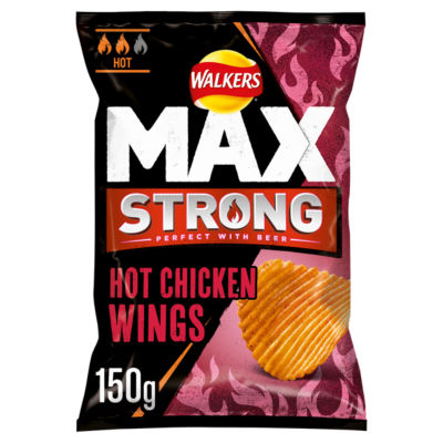 Max Strong Hot Chicken Wings Sharing Crisps thumbnail 2