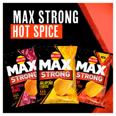 Max Strong Hot Chicken Wings Sharing Crisps thumbnail 3