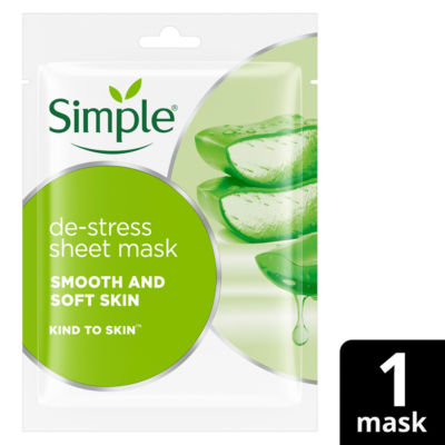 Kind to Skin Sheet Mask De-Stress 1 pc