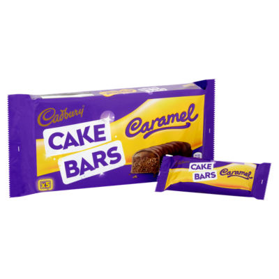 Milk Chocolate Caramel Cake Bars 5 Pack thumbnail 3