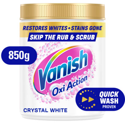 Vanish Oxi Action Fabric Stain Remover Powder Whites
