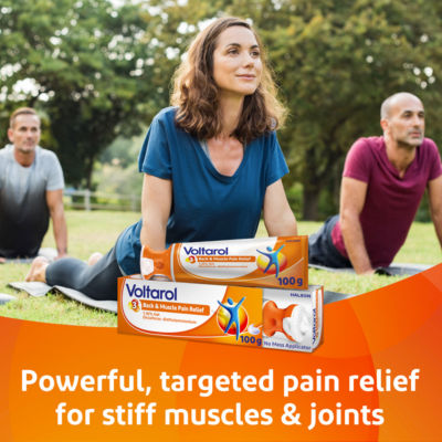Back & Muscle Pain Relief 1.16% Gel 100g, No Mess Applicator thumbnail 3