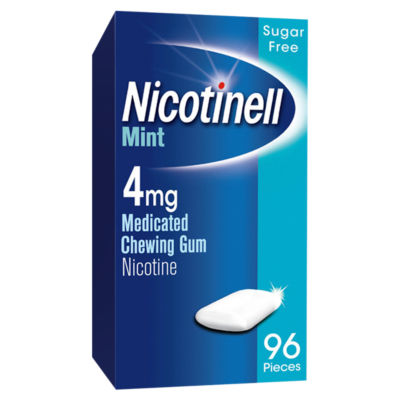 4mg Mint Nicotine Gum - 96 Pieces thumbnail 2