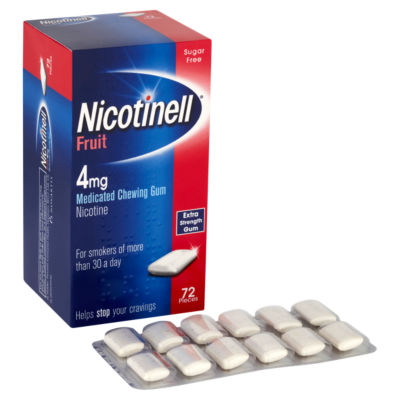 4mg Fruit Nicotine Gum - 96 Pieces thumbnail 3
