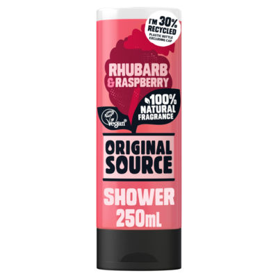 Rhubarb & Raspberry Vegan Shower Gel 250ml thumbnail 4