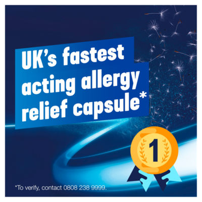 Allergy Relief Capsules Fast-Acting Antihistamine 24 Capsules thumbnail 4
