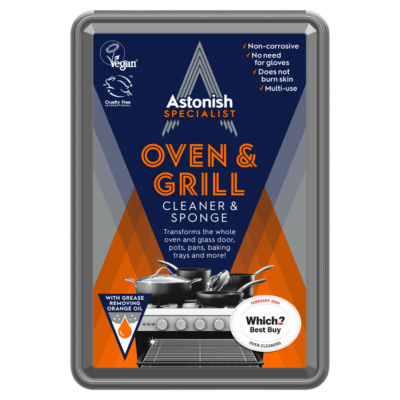 Specialist Oven & Grill Cleaner & Sponge 250g thumbnail 2