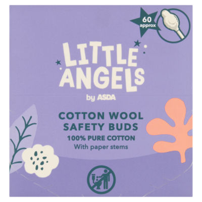 60 Cotton Wool Safety Buds thumbnail 2