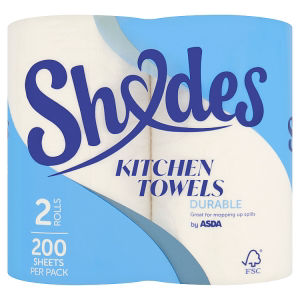 2 Durable Kitchen Towels Rolls