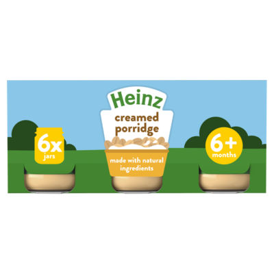 By Nature Creamed Porridge Baby Food 6+ Months 6 x 120g thumbnail 2