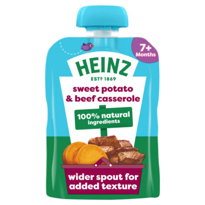 Sweet Potato & Beef Casserole Baby Food Pouch 7+ Months 130g thumbnail 2