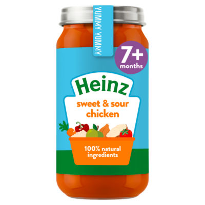 By Nature Sweet & Sour Chicken Baby Food Jar  7+ Months 200g thumbnail 2