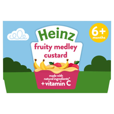 Fruity Medley Custard Pots 6+ Months 4 x 100g Baby Food thumbnail 2