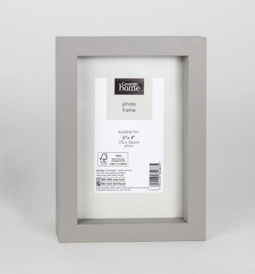 Grey Boxed Frame 6 x 4Inch thumbnail 2