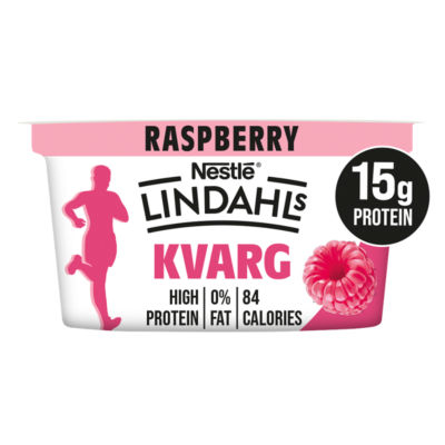 Kvarg Raspberry Flavoured 150g thumbnail 2