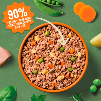 Adult Complete Wet Dog Food – Fresh Mixed Recipes with Potato & Veg, 16x400g thumbnail 4