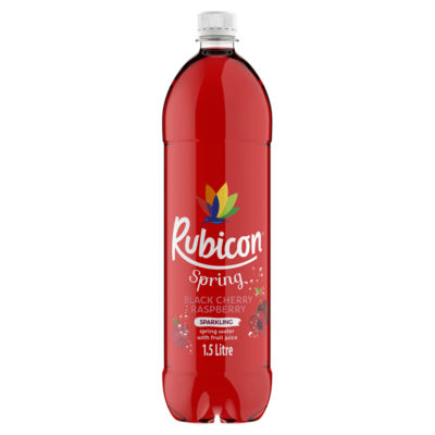 Sparkling Black Cherry Pomegranate Spring Water Bottle 1.5L thumbnail 2