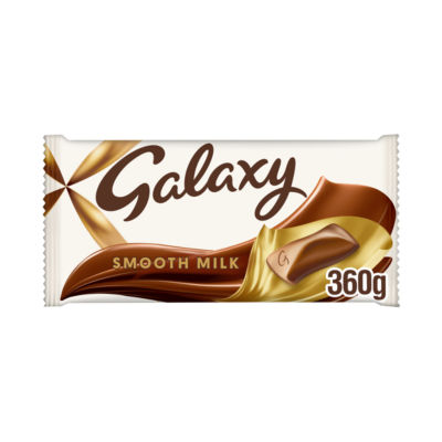 Galaxy Smooth Milk Chocolate Gift Large Sharing Block Bar