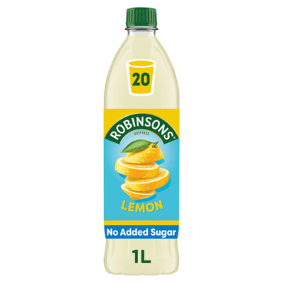Lemon No Added Sugar Squash 1L thumbnail 2