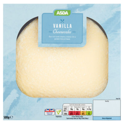 The Bakery Vanilla Flavour Cheesecake 500g thumbnail 2