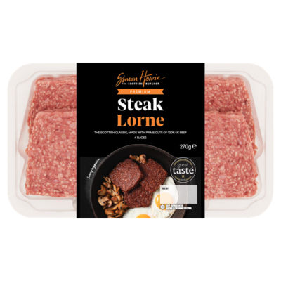 The Scottish Butcher 4 Premium Steak Lorne Slices 270g
