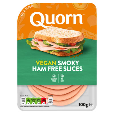 Vegan Smoky Ham Free Deli Slices 100g thumbnail 2