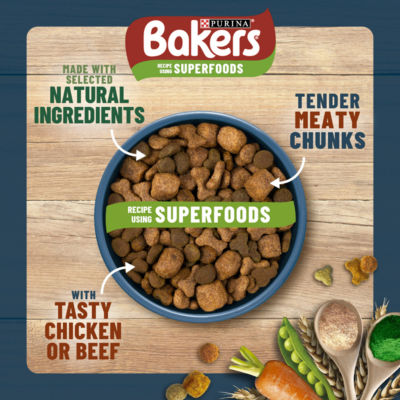 Superfoods Beef with Vegetables Dry Dog Food 3kg thumbnail 3