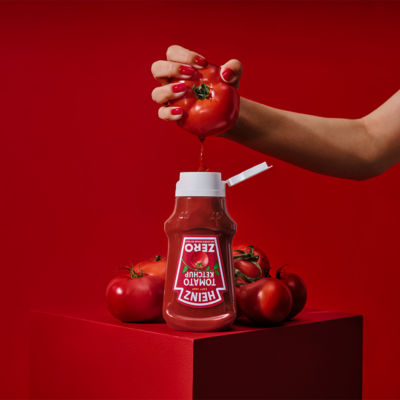 Tomato Ketchup Zero Added Sugar & Salt 400ml thumbnail 3
