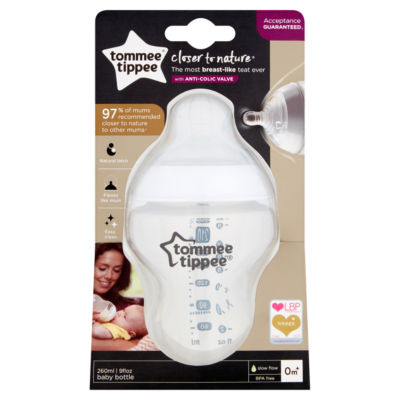260ml Natural Start Anti-Colic Baby Bottle, Slow-Flow Teat for 0m+ thumbnail 2