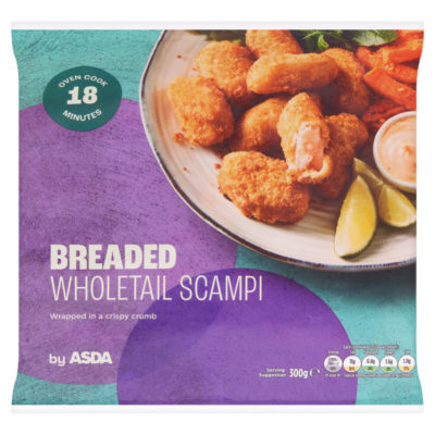 Breaded Wholetail Scampi 300g thumbnail 2
