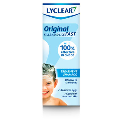 Lyclear Treatment Shampoo Plus Comb for Head Lice 200ml