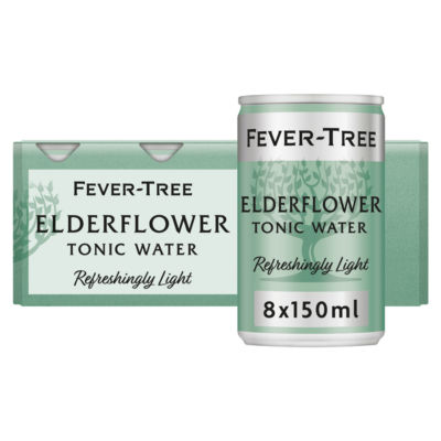 Refreshingly Light Elderflower Tonic Water 8 x 150ml thumbnail 2