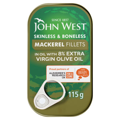 Mackerel Fillets in Oil with 8% Extra Virgin Olive Oil 115g thumbnail 2