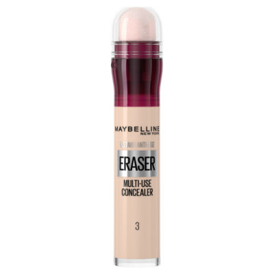 Maybelline Concealer Instant Anti Age Eraser Eye, For Dark Circles and Blemishes, 03 Fair, 6.8ml thumbnail 2