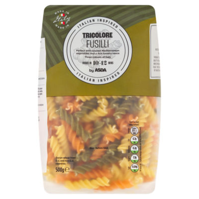 Tricolore Fusilli 500g thumbnail 2