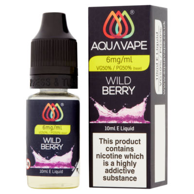 Wild Berry E-Liquid - 6mg 10ml thumbnail 3