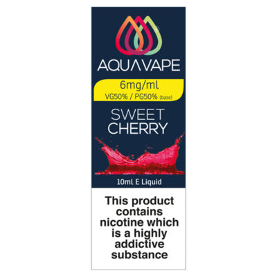 Sweet Cherry E-Liquid 6mg 10ml thumbnail 2