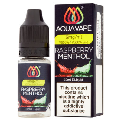 Raspberry Menthol E-Liquid 6mg 6ml thumbnail 3