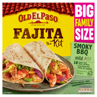 Smoky BBQ Fajita Kit Family Pack 750g thumbnail 2
