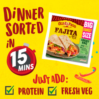 Smoky BBQ Fajita Kit Family Pack 750g thumbnail 3