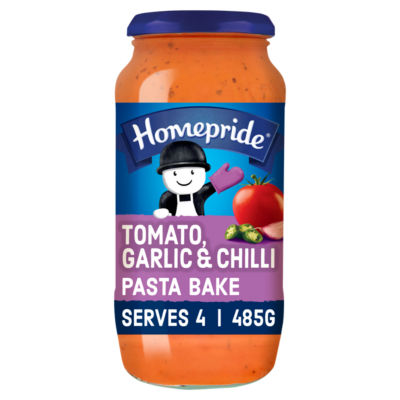 Pasta Bake Sauce Tomato, Garlic & Chilli thumbnail 2