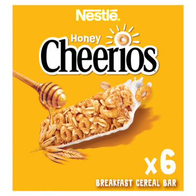 Nestlé  Honey Hoop Breakfast Cereal Bars Multipack 6 x 22g 150g thumbnail 2