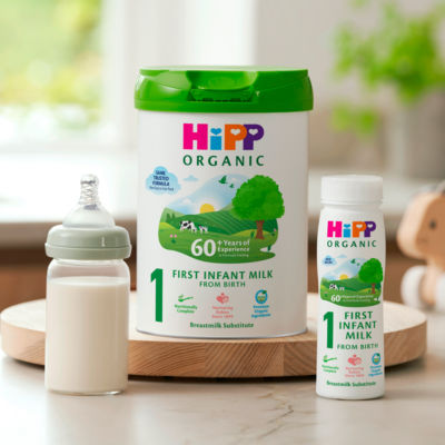 Organic 1 First Infant Baby Milk Ready to Feed Liquid Formula, From Birth, 200ml thumbnail 3